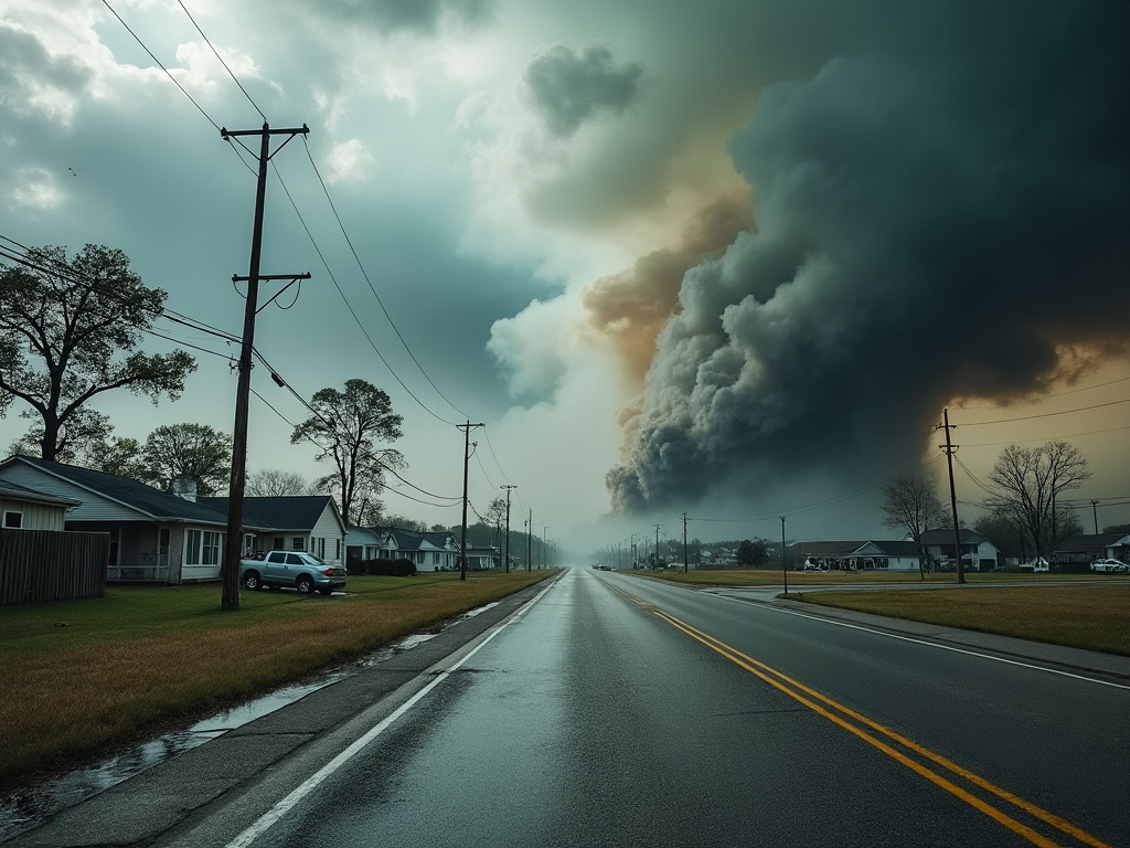 Severe Weather System Triggers Widespread Tornadoes and Wildfires Across the U.S.