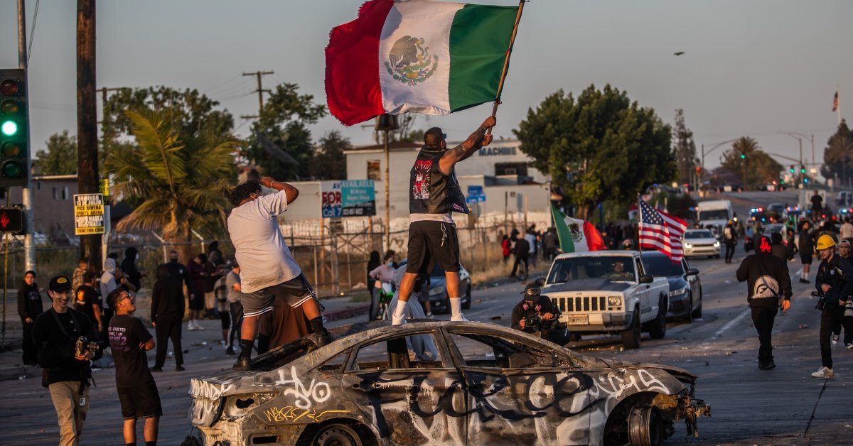 Trump to Send National Guard to Quell Immigration Protests in Los Angeles
