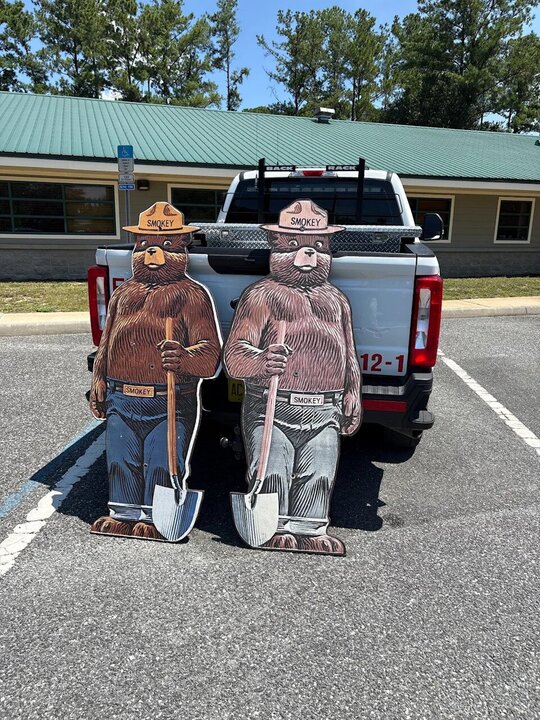 Man Arrested for Allegedly Stealing Smokey Bear Signs in Florida