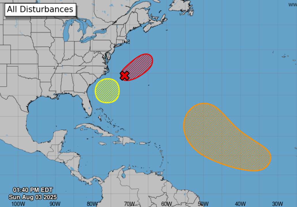Invest 95L Could Strengthen Into Tropical Storm Dexter