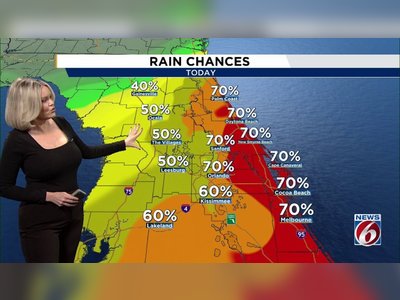 Storm Chances Linger Over Central Florida on Labor Day