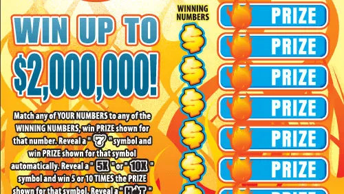 Leon County Man Wins $2 Million in Lottery Scratch-Off