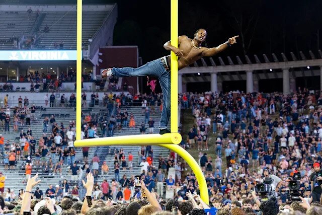 ACC Fines Virginia After Fans Storm Field