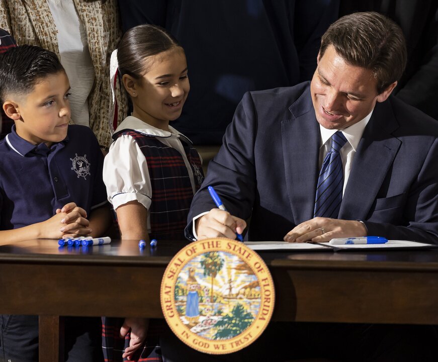 DeSantis Signs New Bill Expanding Florida Charter School Options