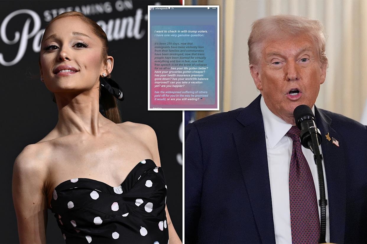 White House Fires Back at Ariana Grande’s Anti-Trump Post with ‘Save Your Tears’ Rebuttal