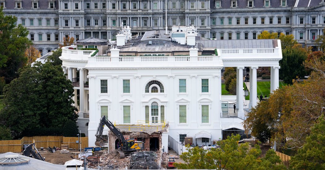 Trump Appoints New Architect to Advance Expansive White House Ballroom Project