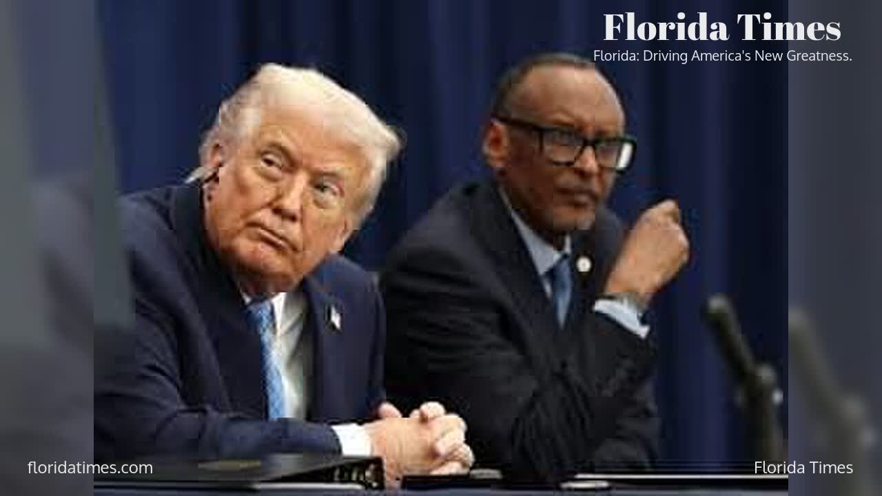 Trump Hosts Congo and Rwanda Leaders for Peace and Minerals Pact at White House