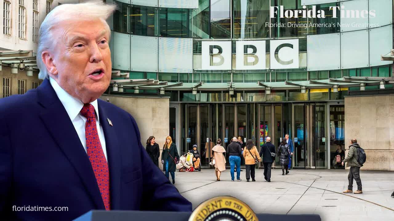 Trump Files $10 Billion Defamation Lawsuit Against BBC as Broadcaster Pledges Legal Defence