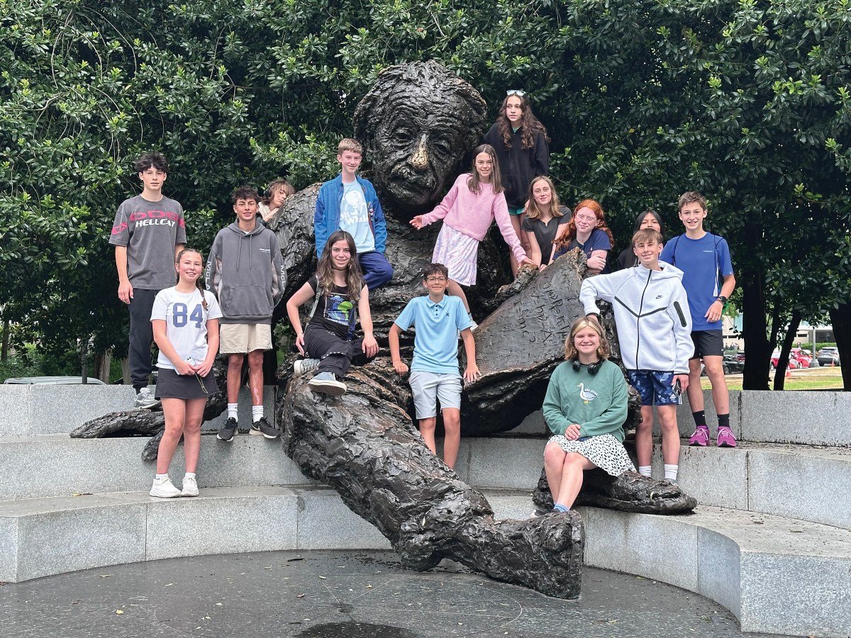 St. Joseph Montessori Students’ Holiday Ornaments Featured Outside the White House