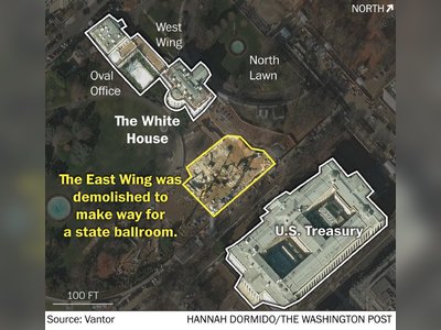 New Images Reveal Early Demolition Work Ahead of Planned White House Ballroom