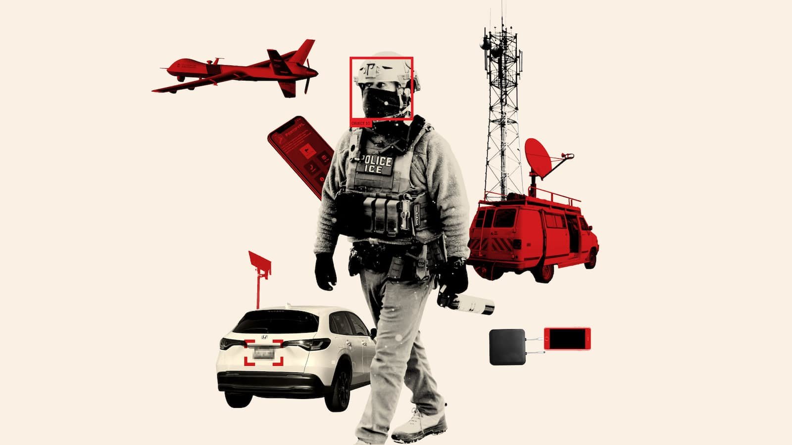 Inside ICE’s Expanded Surveillance Arsenal to Track Suspects — and Protesters