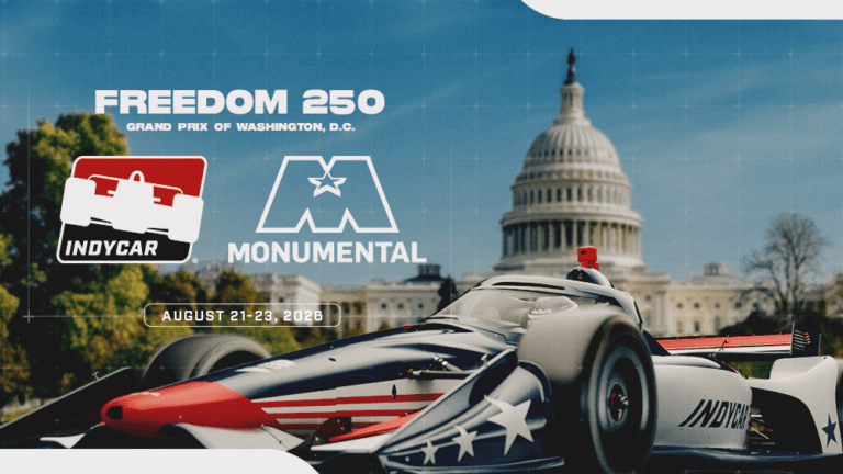 INDYCAR and Monumental Sports Forge Partnership to Power Historic Freedom 250 Grand Prix in Washington, D.C.