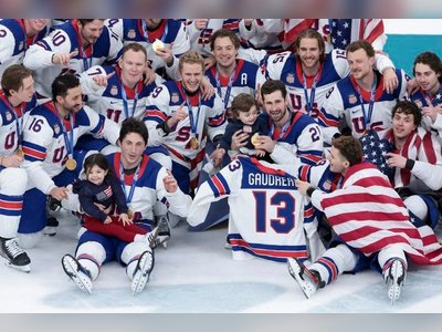 US Men’s Olympic Hockey Team Touches Down Near Washington Ahead of State of the Union Invite