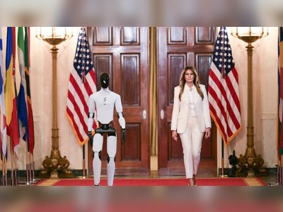 Melania Trump Showcases Humanoid Robots at the White House in Push for Innovation