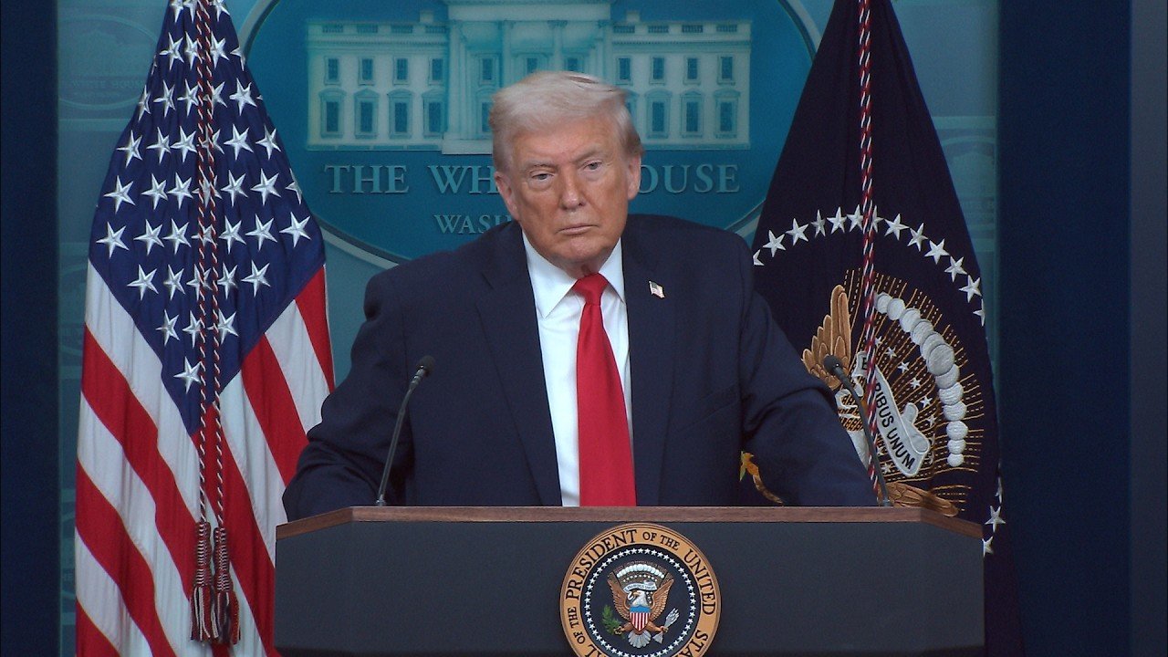 Trump Signals Decisive Action in White House Briefing as Iran Deadline Nears