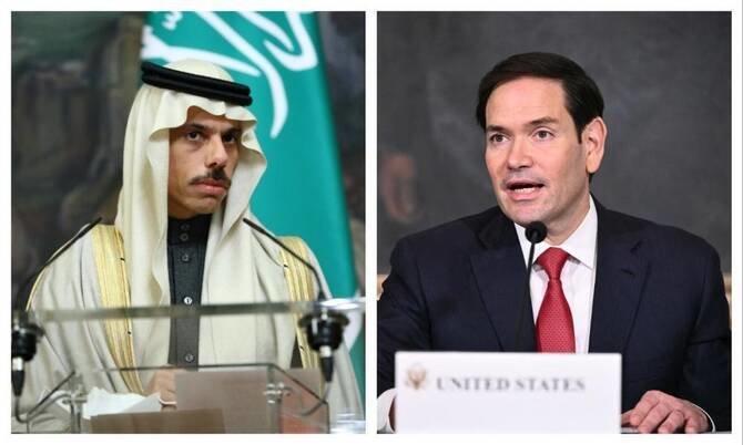 Saudi Foreign Minister Holds Strategic Talks with US Secretary of State Rubio on Regional Crises