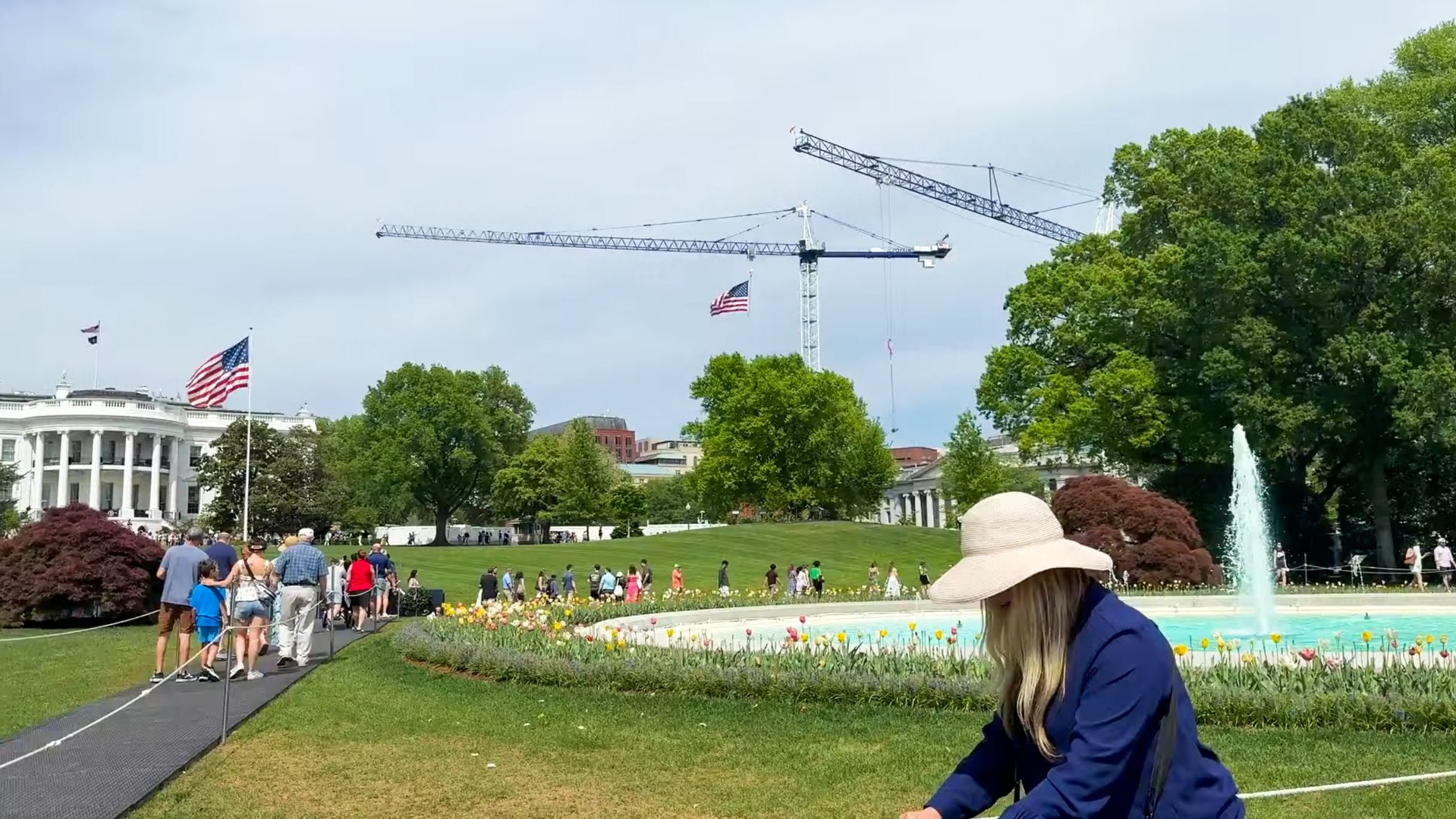 White House Garden Tours Showcase Trump-Era Enhancements to Historic Grounds