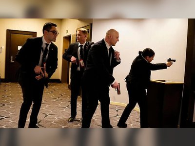 Chaos in Washington DC ballroom after reported gunfire triggers mass evacuation