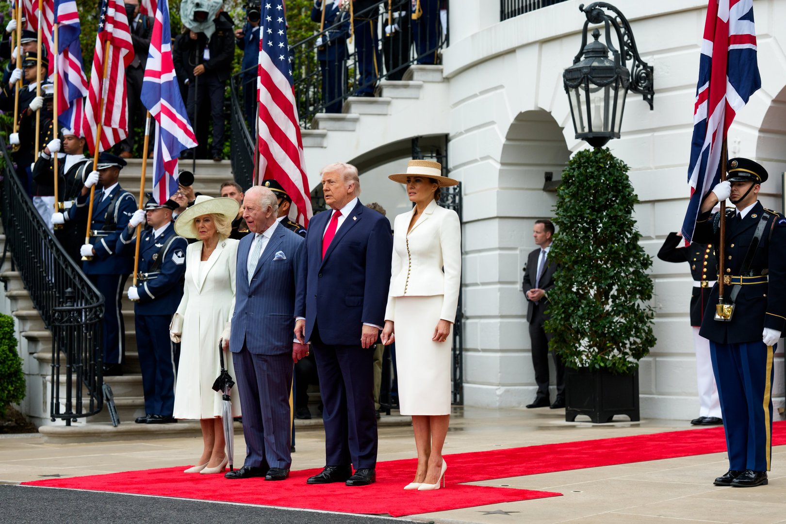Trump Hosts King Charles III and Queen Camilla in Historic U.S. State Visit Marking 250 Years of American Independence