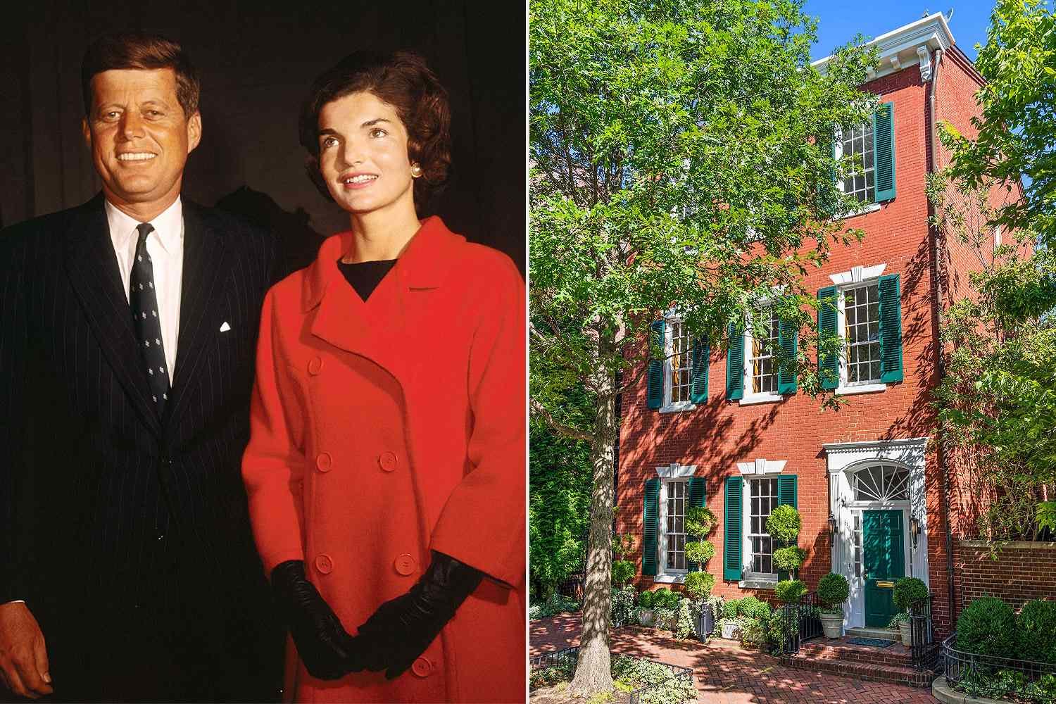 JFK and Jackie Kennedy’s Former Washington Home Sells for $6.1 Million