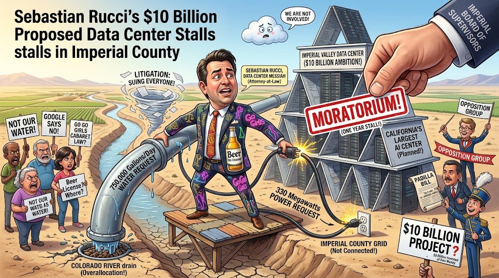 California’s Largest Proposed Data Center Stalls in Imperial County