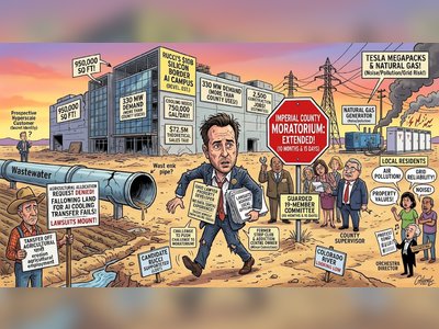 California Desert Data-Centre Plan Stalls as Water and Power Disputes Mount